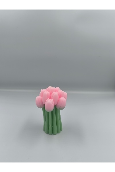 Generic Scented candles in the shape of a bouquet of tulips, 12 pieces