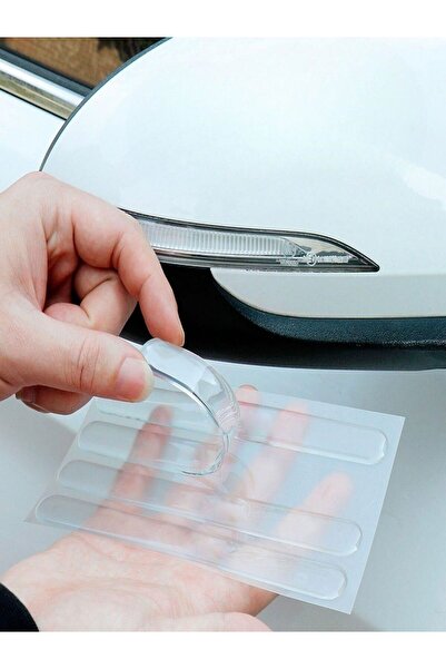 Özasya AVM Oto Darbe Koruyucu Şeffaf Kendiliğinden Yapışkanlı Bantlar 4 Adet