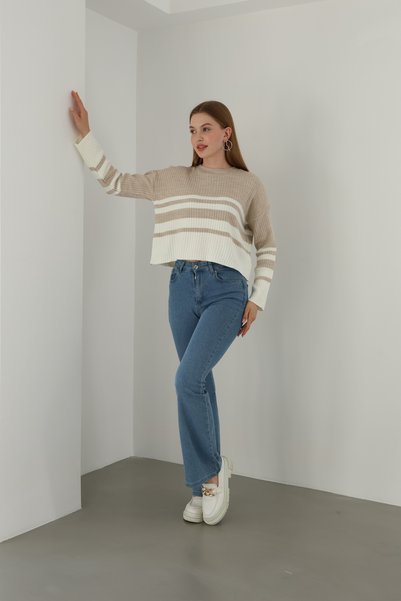 abanitesettür Striped sweater