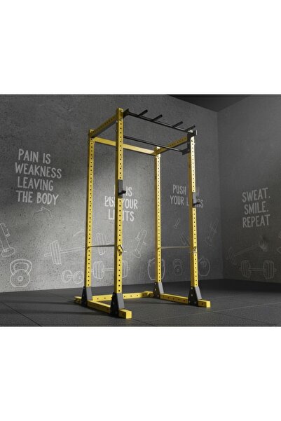 Power Rack Ağırlık İstasyonu – Sarı/Siyah