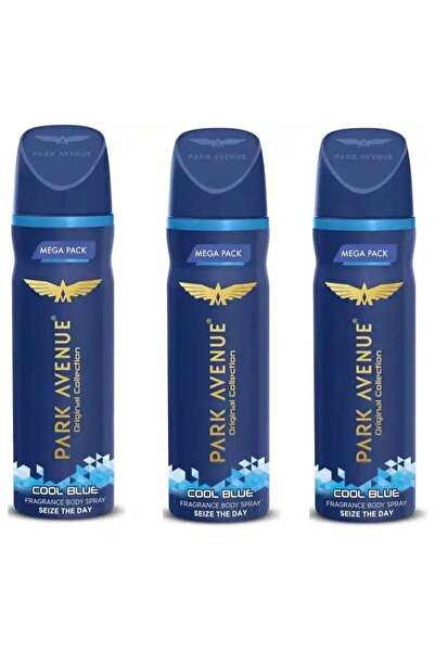 Park Avenue Spray Deo Cool Blue Freshness Mega Pack For Men, 3x150ml - Fresh Citrus