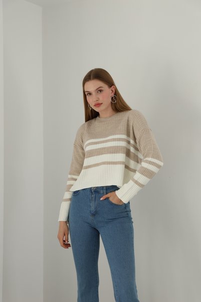 abanitesettür Striped sweater