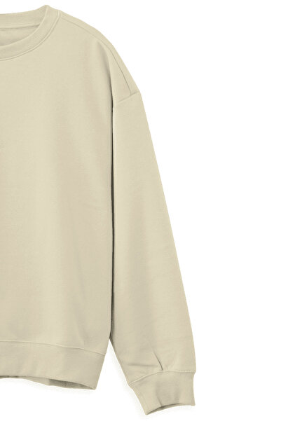 HRN Textile Unisex 100% Cotton Regular Basic Sweatshirt