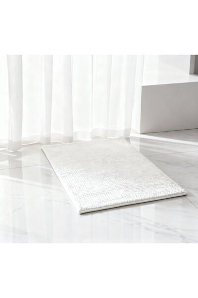 Madame Coco Conques Bath Mat - White - 50X80 cm