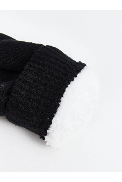 LC Waikiki Line Embroidered Girl's Gloves (W5)