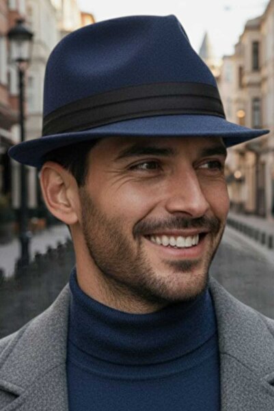 Mood Agenda Men's Premium Luxury Cashmere Jackson Fedora Hat