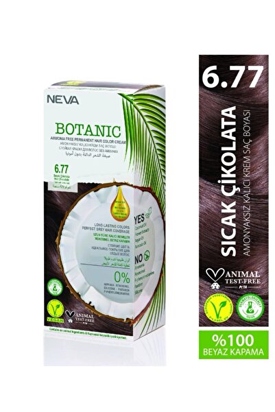 Neva Botanıc Amonyaksız Kalıcı Krem Boya Seti 6.77