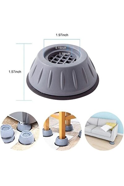 BULUT Çamaşır makinesi sabitleyici titreşim önleyici tekli ayak