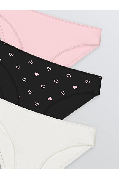 LC Waikiki Printed Bikini Panties 3-Pack (W5)