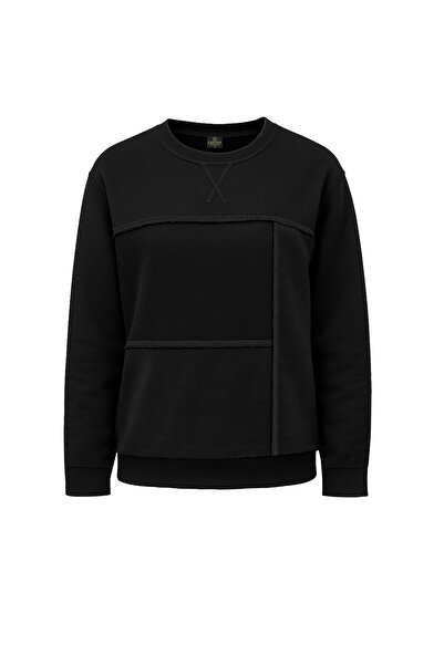 Espina Premium Regular cut detailed plain sweatshirt