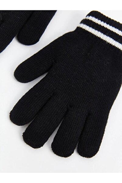 LC Waikiki Line Embroidered Girl's Gloves (W5)