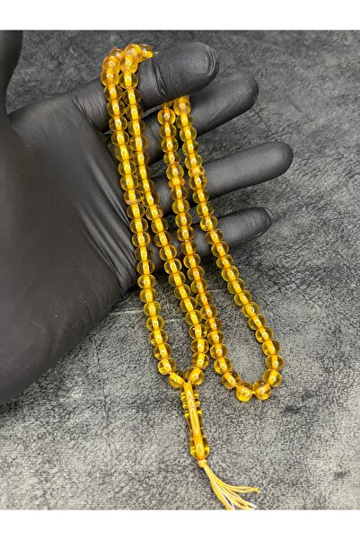 Mos Tespih 99' High-End Nefez Bagha Crimped Amber Prayer Beads