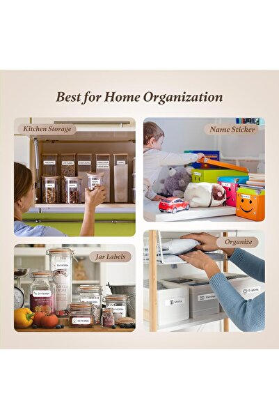 NiiMbot D110 Portable Bluetooth Thermal Label Maker (Green) with Tape