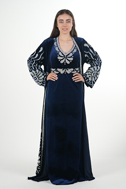 al bent al sharqieh velvet winter kaftan dress jalabiya