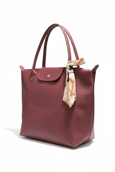 CELESTIAL COLLECTION Stylish and Useful Bag with Large Size Scarf Gift and Burgundy Cover