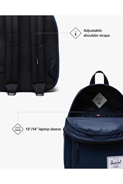 herschel Classic Women's Backpack, Navy, One Size