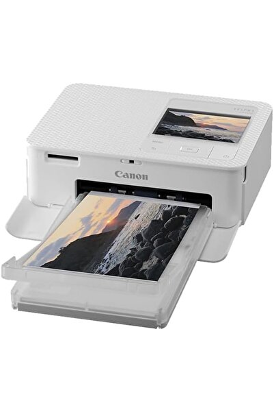 Canon Selphy CP1500 Compact Photo Printer with Wi-Fi - White