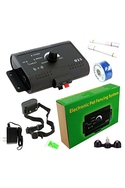 TEN SHOP Kit gard electric pentru câini cu zgardă sonoră - 300 m