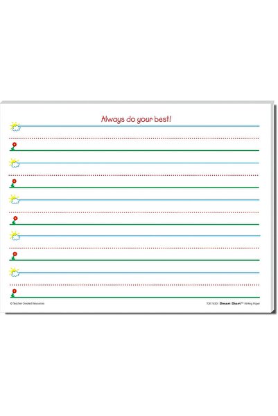 Teacher Created Resources ورقة كتابة "بداية ذكية" للصف الأول من إنتاج "معلم م...