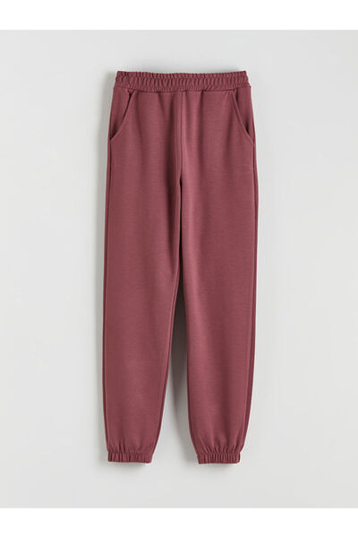LC Waikiki Rmz Gi̇yi̇m Farkiyla Girls' Jogger Sweatpants with Waist Drawstring