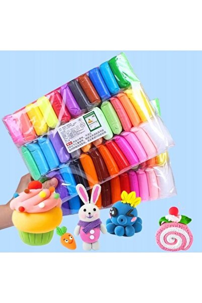 OEM Set of 36 Modeling Smart Clay Pieces, Multicolor