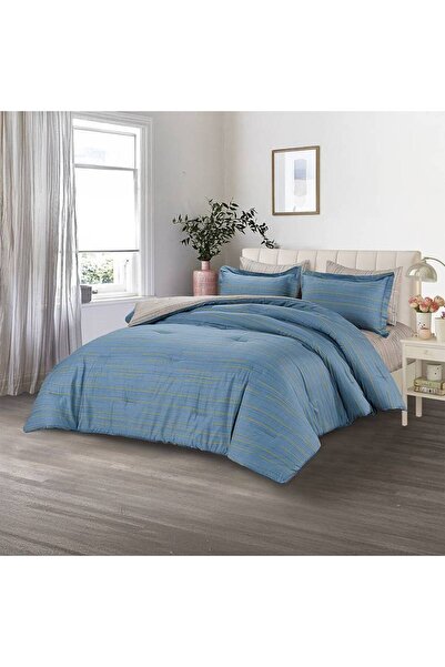 NICEY ForHome 6-piece summer cotton quilt set, cactus pattern, 220×240 cm