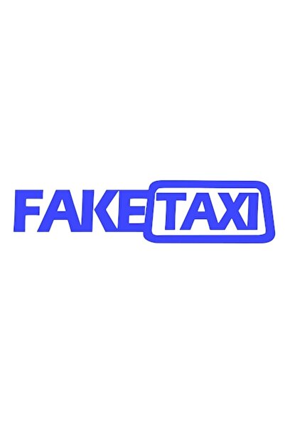 Oracal Fake taxi sticker, 20cm, blue