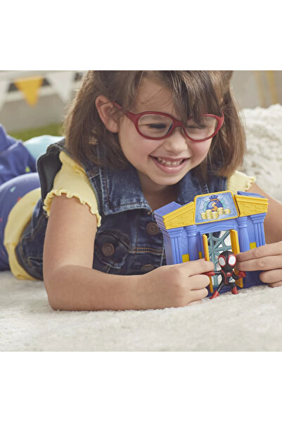 Marvel Spider-Man Spidey and His Amazing Friends City Bloks Bank Construction Set