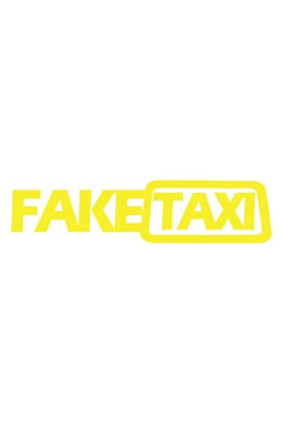 Oracal Fake taxi sticker, 20cm, yellow