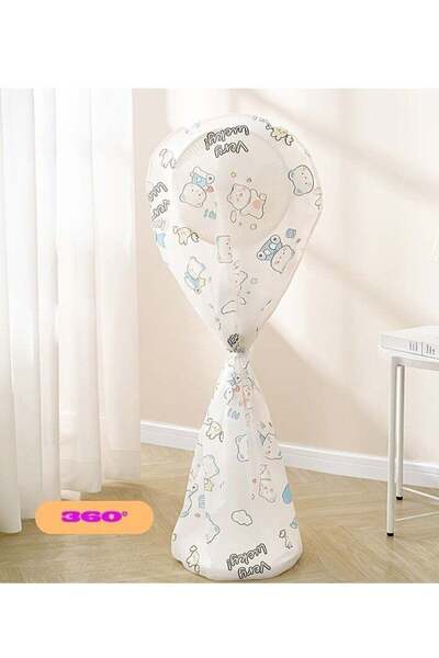 Generic 1pc Electric Fan Guard, Fan Cover, Waterproof Dustproof Fan Cover Washable, Fan Round Dust-Proof Sl