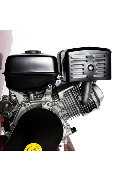 micul fermier Little Farmer branch shredder, Ø100mm, 15HP petrol engine, electric start, vertical feed for sawdust