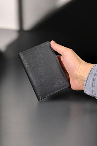 MAT Deri Genuine Leather Passport Cover Natural Leather Passport Wallet