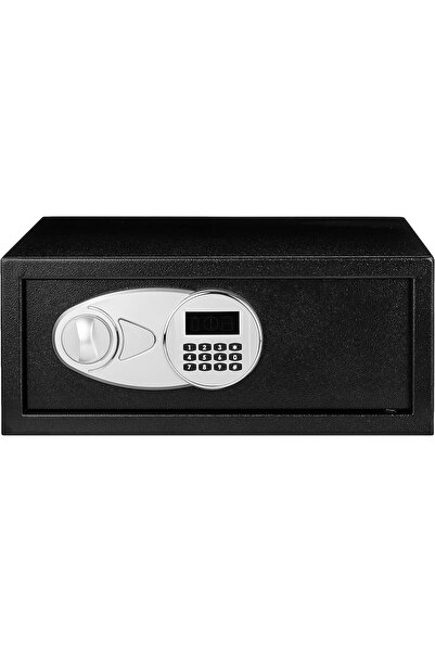 Amazon basics Steel Security Safe with Digital Keypad, 20 L, Black, 43 x 37 x 18 cm