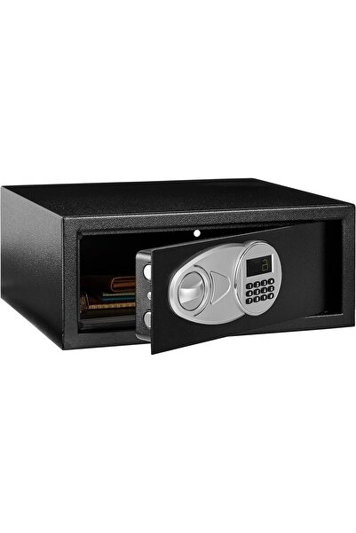 Amazon basics Steel Security Safe with Digital Keypad, 20 L, Black, 43 x 37 x 18 cm