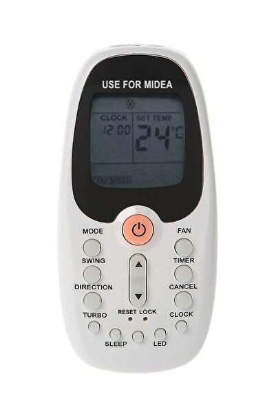 Generic Universal Air Conditioner Remote Control Replacement For Midea AC Model R06 BGCE