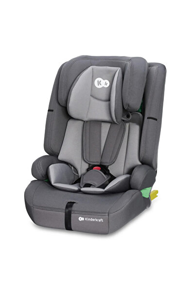 Kinderkraft Scaun Auto I-size, 76-150 см, Safety Fix 2, сив