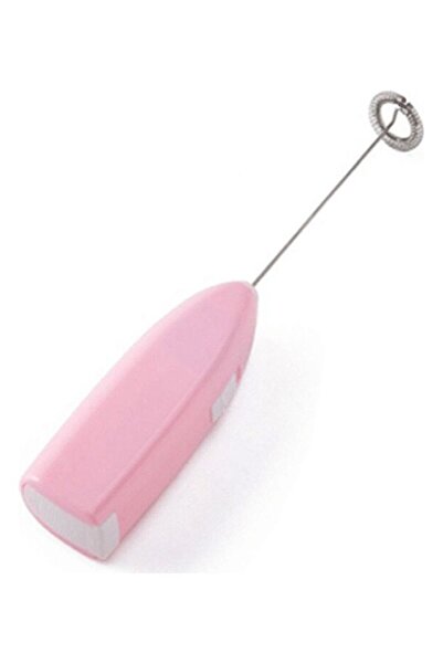 Generic Milk Frother Automatic Handheld Foam pink
