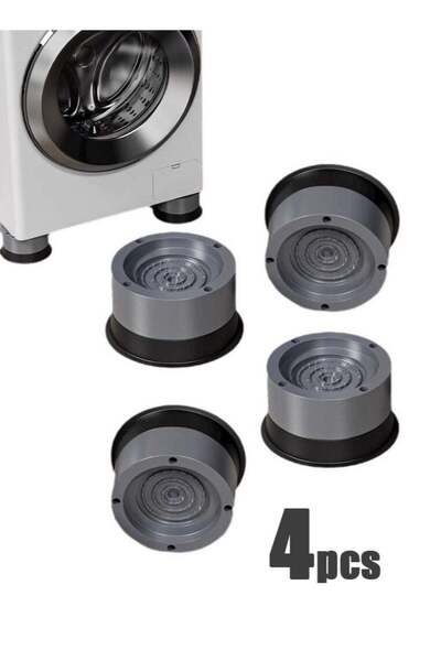 Generic Shock and Noise Cancelling Washing Machine Support 4 Pcs, Washer And Dryer Anti-Vibration Pads, Pro