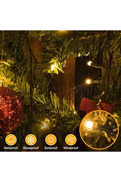 iTin 200 LED installation 12m, for indoors and outdoors, warm and intense light, resistant