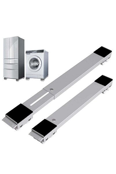 Generic ELTRAZONE Movable Adjustable Washing Machine Base with Brake – Heavy-Duty Base for Washer, Dryer,