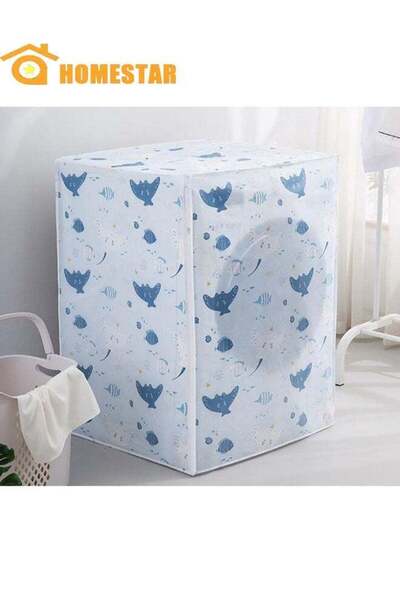 Generic HOMESTAR Washing Machine Cover, Waterproof, Dustproof, Durable, Tumble Washing Machine Cover, for L