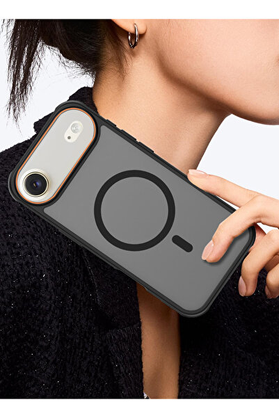 Wtech Apple iPhone Air 5G 2025 Hybrid Matte Translucent Shockproof Hard PC Strong Magnetic Case Cover