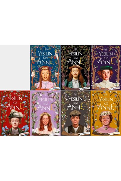 Ephesus Yayınları Ciltli Yeşilin Kızı Anne 2-8. Ciltler Montgomery
