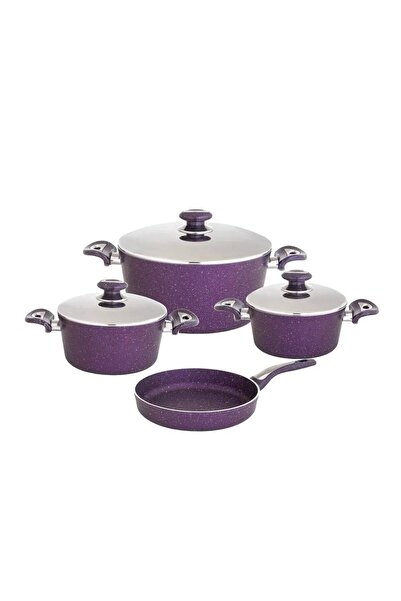 Mastercook ForHome 8-piece Granite Cookware Set - Beige