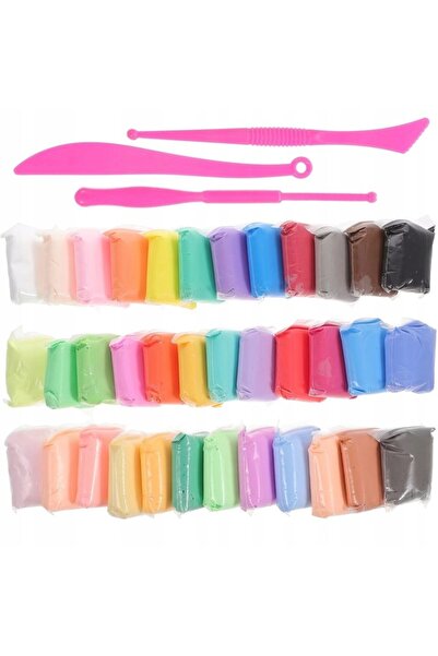 OEM Set of 36 Modeling Smart Clay Pieces, Multicolor