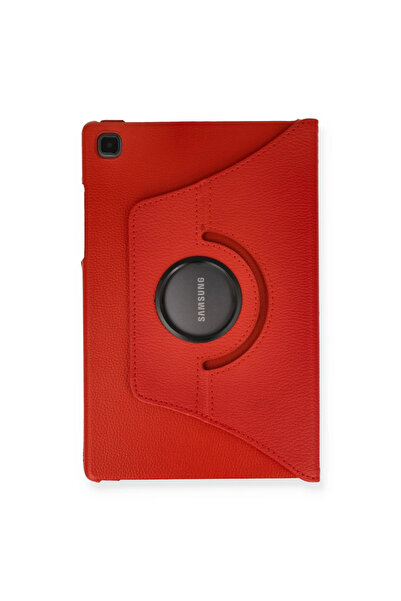 Mepura Samsung Galaxy T500 Tab A7 10.4 Case 360 Tablet Leather Case - Red