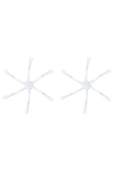 Generic SOLDOUT 2 PCS 6 Arm Side Brush Compatible with Xiaomi Mijia 1C 1T 2C STYTJ03ZHM Mop 2 Pro+ STYTJ01Z