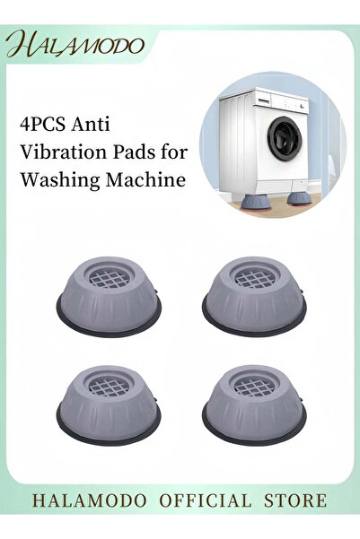 Generic HALAMODO 4PCS Anti Vibration Pads for Washing Machine & Dryer Shock Noise Cancelling Washing Machin