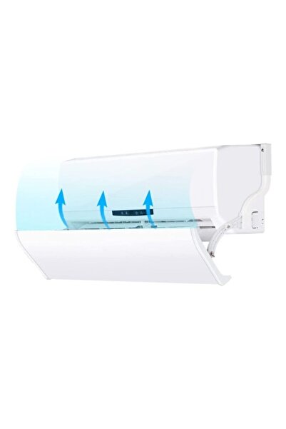 Generic XiuWoo Adjustable Air Conditioner Deflector T45 White