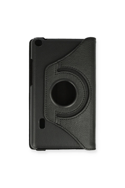 Mepura Huawei Mediapad T3 7 Case 360 Tablet Leather Case - Black